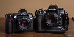 Nikon D70 (2004)  /  FinePix S3 Pro (2004)