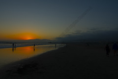 Sunset Santa Monica Beach 072520
