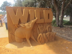 Wild, Animal Sand Sculptures, Phillip Island, Gippsland