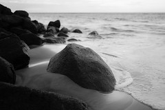 Maui Shorescapes:  Black and White