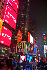 Times Square at Night Manhattan New York City NY P00613 DSC_9285