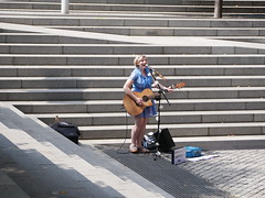 Charlotte Campbell at Merchant Square - August 2020