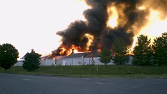 Burning of Waynesboro Outlet Village Building 7, August 12, 2006