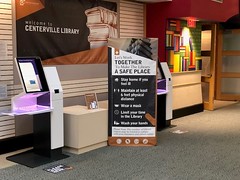 2020:  Centerville Library Reopens
