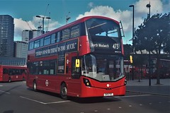 Buses in East London