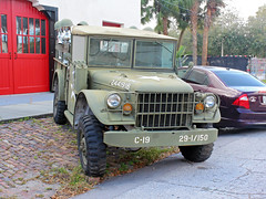 Old Army Truck, Fire Station No 5, Tampa