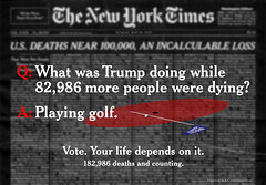 What Was Trump Doing While Americans Were Dying?