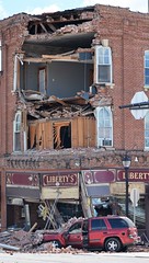 Liberty's Restaurant Car Accident and Partial Building Collapse