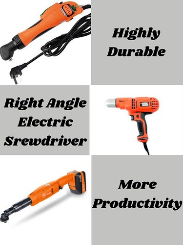 Right Angle Electric Screw Driver