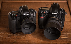 Nikon D1 (1999-2000) / Nikon D3s (2009)