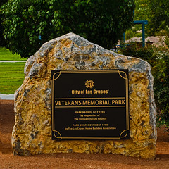 Veteran's Park Las Cruces