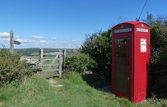 Dorset red telephone boxes
