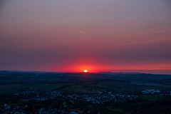 20200912_Sonnenuntergang auf Schloss Ebersberg