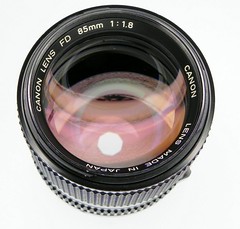 Canon FDn 85mm f1.8