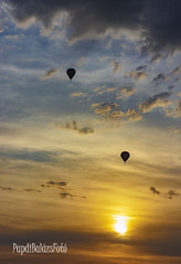 Hőlégballonok a Dóm tér felett