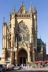 Metz Cathedral, Metz, Lorraine, France