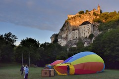 FRANCE : Parcours en Montgolfière avec Rocamadour Aérostat, été 2020