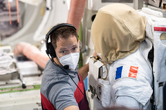 Spacewalk preparation and post-operations