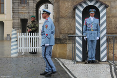 Château de Prague : la relève de la garde