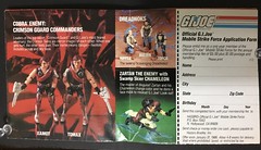 G.I. Joe 1985 Insert Mini-Catalog page 1