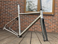Custom Road Race Disc Frame WITTSON with Integrated Titanium Seattube 289