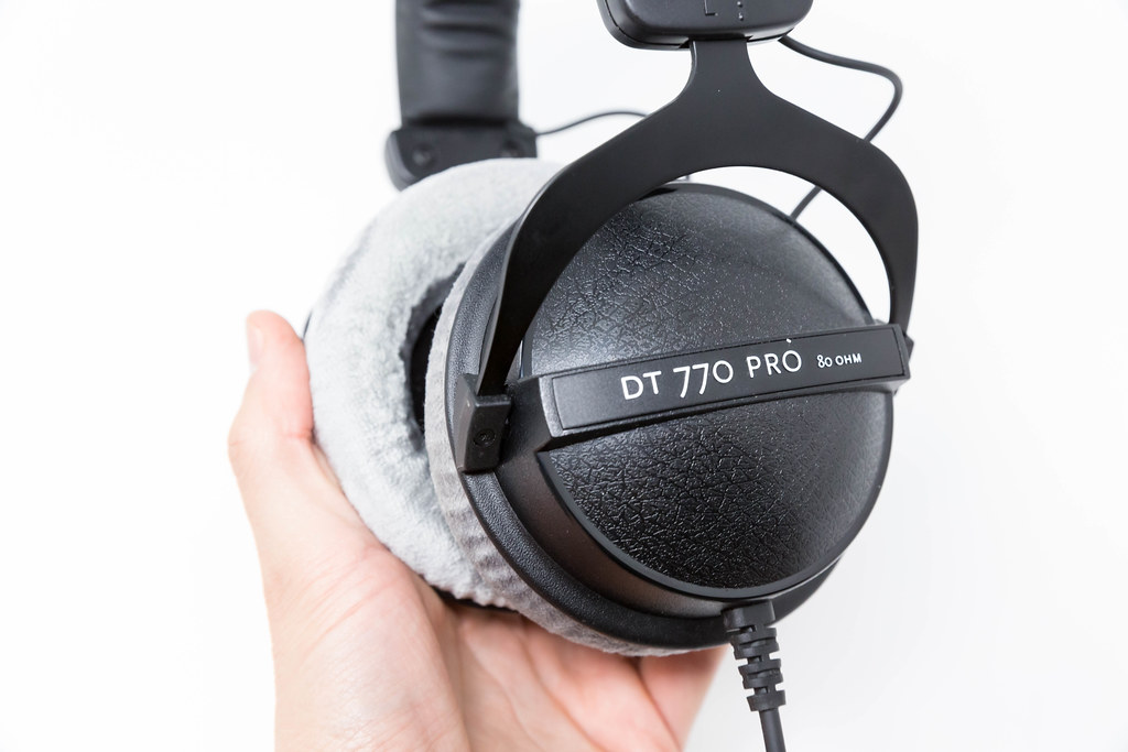 Ohrumschließender Kopfhörer mit 80 Ohm für professionellen Sound: beyerdynamic DT 770 PRO