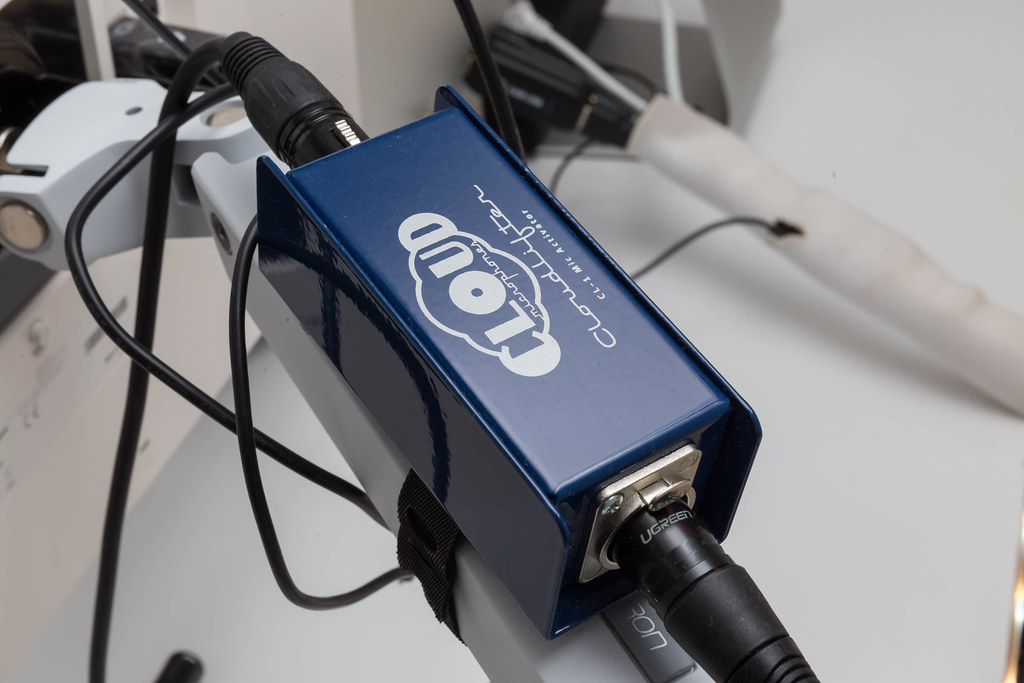 Cloudfilter CL-1 microphone activator with up to +25dB of ultra-clean gain