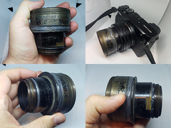 Custom Modified Projection lens 85mm + GFX Fuji 50r