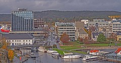 Kristiansand in the fall 2020