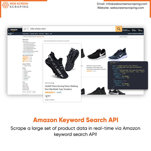 Amazon Keyword Search API