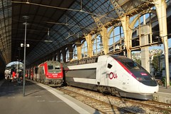 Alstom BB 36000 + TGV Duplex  -  Gare de Nice Ville