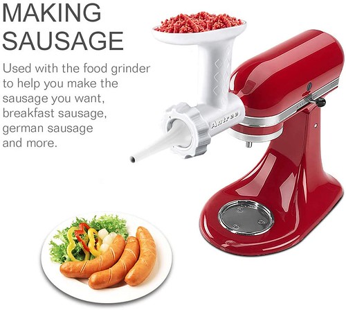Antree Food and Meat Grinding Attachment enables to make sausage