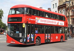 UK - Bus - London - NBfL/New Routemaster - Just Red! - LT1 to LT400