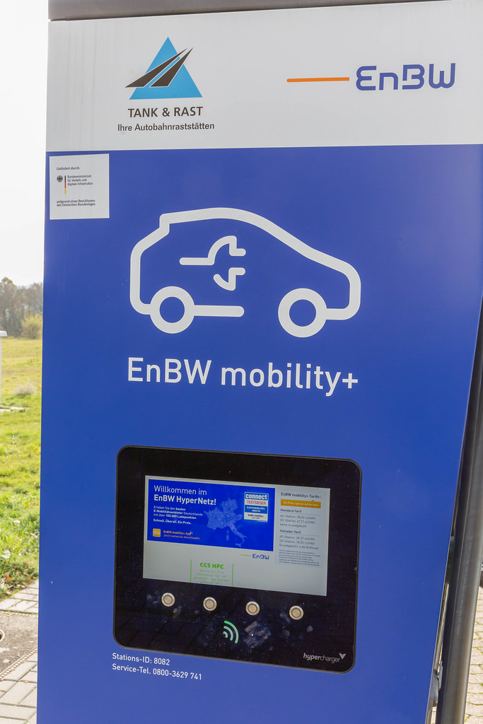 Energie Baden-Württemberg AG EnBW mobility+ Elektro-Ladestation für Elektroautos
