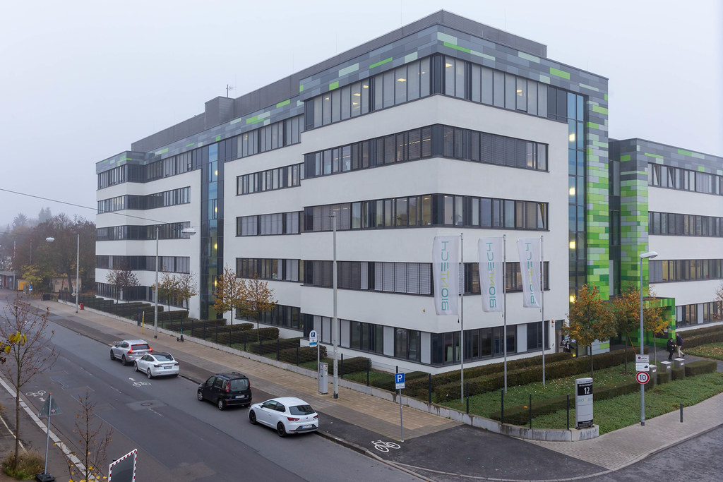 Headquarters of Biotechnology Company BioNTech with Office and Laboratory Buildings in Mainz, Germany