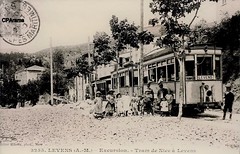 Trams de Nice à Levans (ligne disparue) France