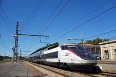 Alstom TGV Réseau-Duplex n°603  -  Gare de Béziers