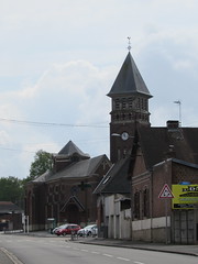 Achiet-le-Grand: L'église Saint-Jean-Baptiste (Pas-de-Calais)