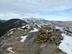 2020 November 23 - Winter hike to the summit of Tallon Peak