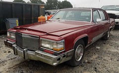 Salvage 1991 Cadillac Brougham Base Sedan 