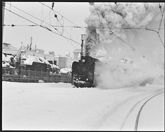 Steam Locomotive Black&White 120 film