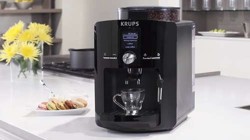 KRUPS EA82 Full Automatic Coffee & Espresso Machine=(Credit dofollow link to https://coffee-rank.com/best-coffee-makers/)