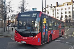 Buses in West London