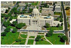 Old Saint Paul Minnesota Postcard Album - The Minnesota State Capitol Building
