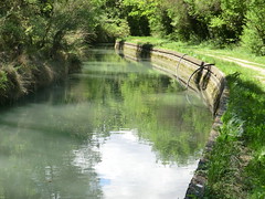 Carpentras irrigation Canal, South of France