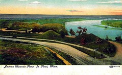 Old Saint Paul Minnesota Postcard Album - Indian Mounds Park