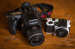 Pentax 645D (2010)  /  Pentax K-01 (2012)