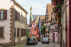 Rue Principale, Heiligenstein, Alsace, France