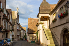 Rue Principale, Mittelbergheim, Alsace, France