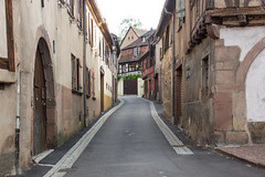 Rue de l'Ours, Heiligenstein, Alsace, France